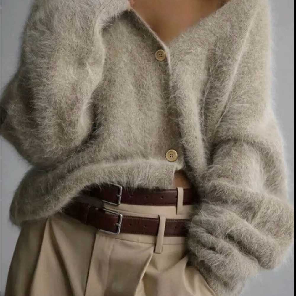 Cozy Beige Women's Sweater